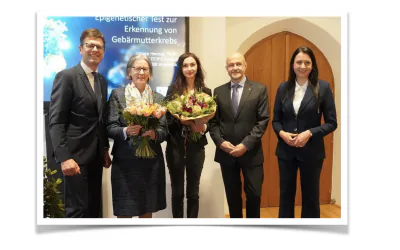Chiara Herzog honored with Ernst Brandl Award for WID®-easy Test
