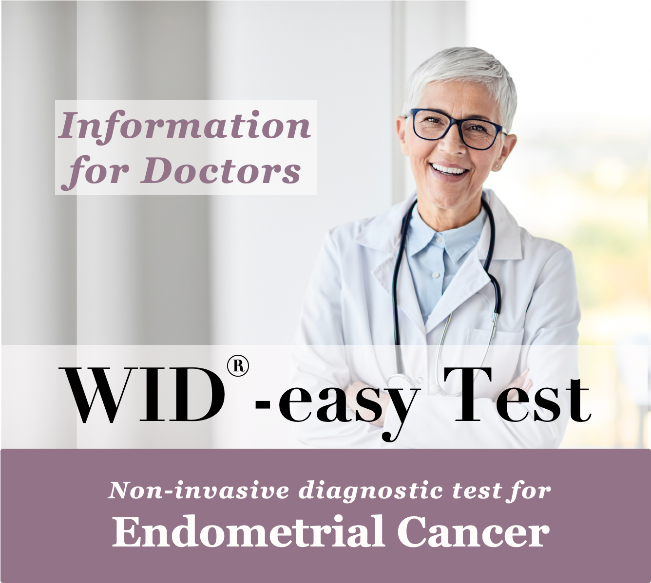Doctor consulting about the WID® easy Test